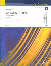 Produktbild: 20 Jazz-Duette, 2 Trompeten, Spielpartitur.Vol.1