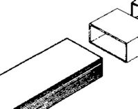 Produktbild: Wallair 20200110 Flachkanal-L&uuml;ftungssystem 100 Vierkantrohr