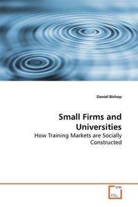 Produktbild: Bishop, D: Small Firms and Universities