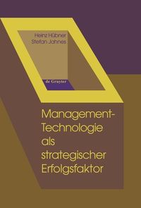 Produktbild: Management-Technologie als strategischer Erfolgsfaktor