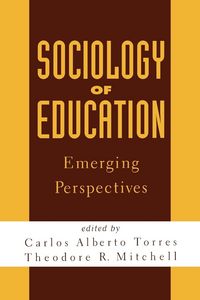 Produktbild: Sociology of Education