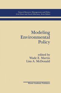 Produktbild: Modeling Environmental Policy