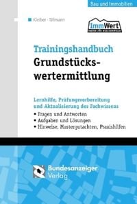 Produktbild: Trainingshandbuch Grundst&uuml;ckswertermittlung