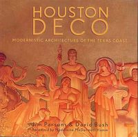 Produktbild: Houston Deco: Modernistic Architecture of the Texas Coast