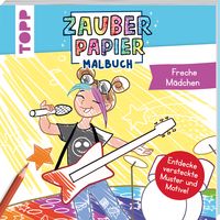Produktbild: Zauberpapier Malbuch Freche M&auml;dchen
