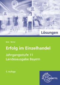 Produktbild: L&ouml;sungen zu 99433 Erfolg i. Einzelh. Jgst. 11