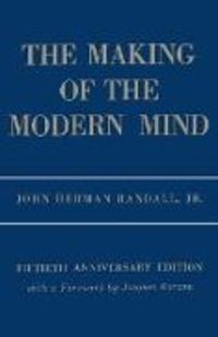 Produktbild: Randall, J: Making of the Modern Mind 50th Anniversary Editi