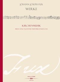 Produktbild: Missa S. Joannis Nepomucensis K 34A