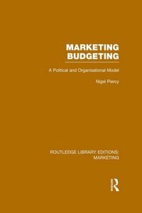 Produktbild: Marketing Budgeting (RLE Marketing)