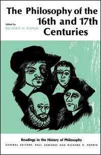 Produktbild: Philosophy of the Sixteenth and Seventeenth Centuries