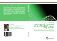 Produktbild: Ferromagnetic resonance study of the Half-Heusler alloy NiMnSb