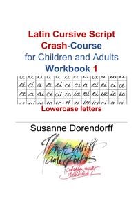 Produktbild: Latin Cursive Script Crash-Course Workbook 1