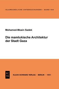Produktbild: Die mamlukische Architektur der Stadt Gaza