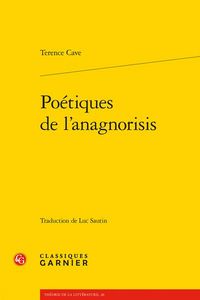 Produktbild: Po&eacute;tiques de l'anagnorisis