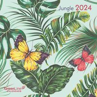 Bild vom Artikel GreenLine Jungle 2024 - Wand-Kalender - Broschüren-Kalender - 30x30 - 30x60 geöffnet vom Autor 