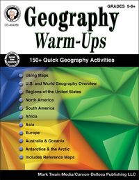 Produktbild: Geography Warm-Ups, Grades 5 - 8