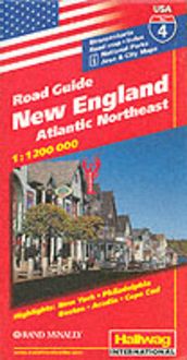 Bild vom Artikel Hallwag USA Road Guide 04. New England 1 : 1 200 000 vom Autor 