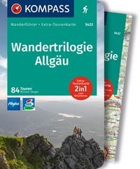 Produktbild: KOMPASS Wanderf&uuml;hrer Wandertrilogie Allg&auml;u, 84 Touren