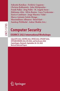 Produktbild: Computer Security. ESORICS 2022 International Workshops
