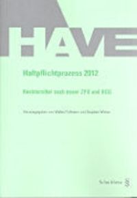 Produktbild: Haftpflichtprozess 2012