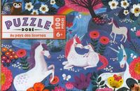 Produktbild: Au pays des licornes : puzzle dor&eacute; 100 pi&egrave;ces