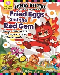 Produktbild: Ninja Kitties Fried Eggs and the Red Gem Activity Storybook