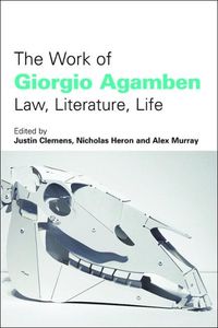 Produktbild: Work of Giorgio Agamben