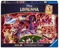 Produktbild: Erwachsenenpuzzle 1000 Teile - Disney Lorcana - Glimmers of the Realm: Ruby