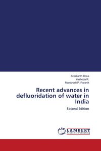 Produktbild: Recent advances in defluoridation of water in India