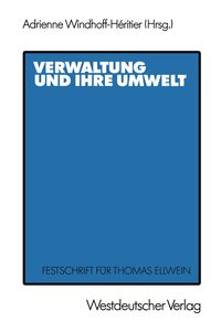 Produktbild: Verwaltung und ihre Umwelt