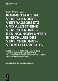 Produktbild: &sect;&sect; 149 - 158a VVG (Allgemeine Haftpflichtversicherung ohne Kraftverkehrsversicherung und andere Pflichtversicherungen)