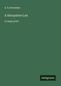 Produktbild: A Shropshire Lad