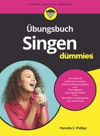 Produktbild: &Uuml;bungsbuch Singen f&uuml;r Dummies