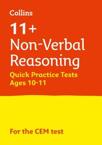 Produktbild: 11+ Non-Verbal Reasoning Quick Practice Tests Age 10-11 (Year 6)
