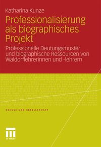 Produktbild: Professionalisierung als biographisches Projekt