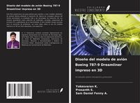 Produktbild: Dise&ntilde;o del modelo de avi&oacute;n Boeing 787-9 Dreamliner impreso en 3D