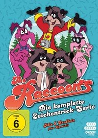 Produktbild: Die Raccoons - Die komplette Zeichentrickserie (5 Staffeln plus Specials) [9 DVDs]