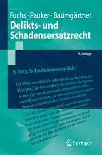 Produktbild: Delikts- und Schadensersatzrecht