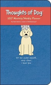 Produktbild: Thoughts of Dog 2027 Monthly/Weekly Planner Calendar