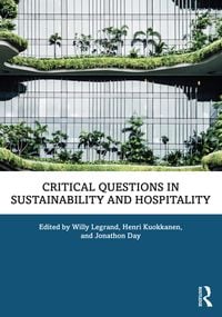 Produktbild: Critical Questions in Sustainability and Hospitality