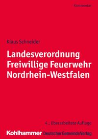Produktbild: Landesverordnung Freiwillige Feuerwehr Nordrhein-Westfalen