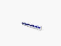 Produktbild: H&uuml;nersdorff 460300 Lagersichtbox MultiStore (L x B x H) 64 x 601 x 76.5mm Lichtgrau 1St.