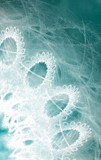 Produktbild: Letters To Myself Journal - White Lace On Teal Metal
