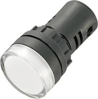 Produktbild: TRU Components 140401 LED-Signalleuchte Wei&szlig; 230 V/AC