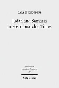 Produktbild: Judah and Samaria in Postmonarchic Times