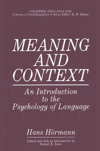 Produktbild: Meaning and Context