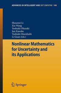 Produktbild: Nonlinear Mathematics for Uncertainty and its Applications