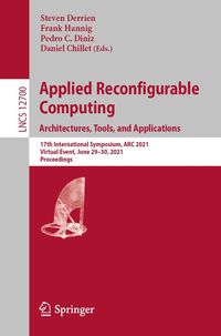Produktbild: Applied Reconfigurable Computing. Architectures, Tools, and Applications