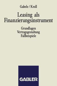 Produktbild: Leasing als Finanzierungsinstrument