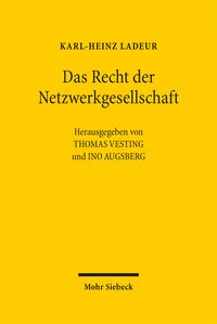 Produktbild: Das Recht der Netzwerkgesellschaft